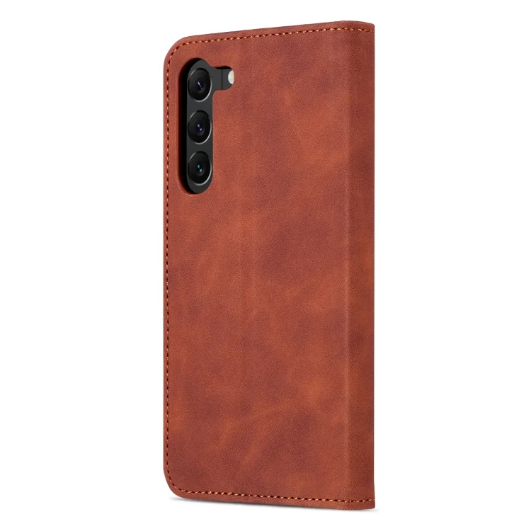 EDA004112301A_2.webp AZNS Skin Feel Calf Texture Flip Leather Phone Case, For Samsung Galaxy S23 5G, For Samsung Galaxy S23+ 5G, For Samsung Galaxy S23 Ultra 5G - Image 3