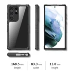 iPAKY Transparent PC + TPU Shockproof Phone Case, For Samsung Galaxy S23 5G, For Samsung Galaxy S23+ 5G, For Samsung Galaxy S23 Ultra 5G - Image 3