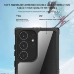 iPAKY Transparent PC + TPU Shockproof Phone Case, For Samsung Galaxy S23 5G, For Samsung Galaxy S23+ 5G, For Samsung Galaxy S23 Ultra 5G - Image 7