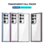 iPAKY Transparent PC + TPU Phone Case, For Samsung Galaxy S23 5G, For Samsung Galaxy S23+ 5G, For Samsung Galaxy S23 Ultra 5G - Image 2