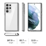 iPAKY Transparent PC + TPU Phone Case, For Samsung Galaxy S23 5G, For Samsung Galaxy S23+ 5G, For Samsung Galaxy S23 Ultra 5G - Image 3