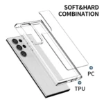 iPAKY Transparent PC + TPU Phone Case, For Samsung Galaxy S23 5G, For Samsung Galaxy S23+ 5G, For Samsung Galaxy S23 Ultra 5G - Image 5