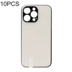 10pcs Thermal Transfer Glass Phone Case, For iPhone 14 Pro Max, For iPhone 14 Pro, For iPhone 14, For iPhone 14 Plus, For iPhone 13 Pro Max, For iPhone 13 Pro