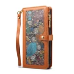 ESEBLE Star Series Lanyard Zipper Wallet RFID Leather Case, For Samsung Galaxy S23 Ultra 5G - Image 2