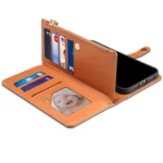 ESEBLE Star Series Lanyard Zipper Wallet RFID Leather Case, For Samsung Galaxy S23 Ultra 5G - Image 5