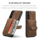 JEEHOOD RFID Anti-Theft Wallet Magnetic Leather Phone Case, For Samsung Galaxy S23 5G, For Samsung Galaxy S23+ 5G - Image 4