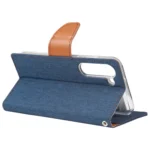 GOOSPERY CANVAS DIARY Fabric Texture Flip Leather Phone Case, For Samsung Galaxy S23 5G, For Samsung Galaxy S23+ 5G, For Samsung Galaxy S23 Ultra 5G - Image 3