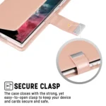 GOOSPERY RICH DIARY Crazy Horse Texture Leather Phone Case, For Samsung Galaxy S23 Ultra 5G - Image 4