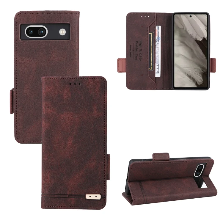 Magnetic Clasp Leather Phone Case, For Google Pixel 7a, For Nokia X30 5G, For Ulefone Note 14, For Samsung Galaxy A23e 5G / A23 5G