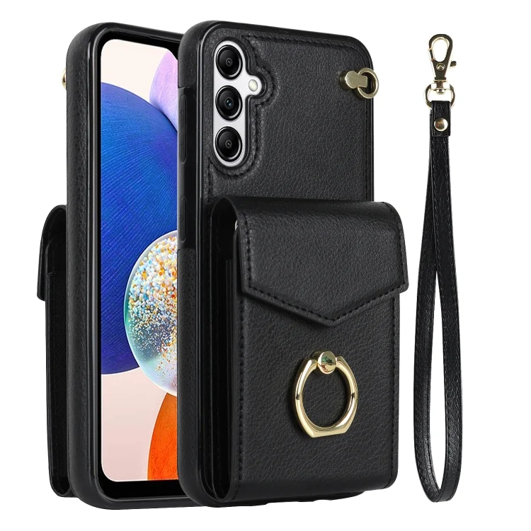 Ring Holder RFID Card Slot Phone Case, For Samsung Galaxy A14 5G, For Samsung Galaxy S23 Ultra 5G