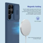 NILLKIN CamShield Liquid Silicone + PC Phone Case, For Samsung Galaxy S23 Ultra 5G - Image 4