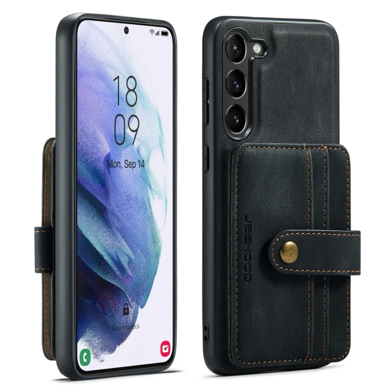 JEEHOOD RFID Blocking Anti-Theft Magnetic Phone Case, For Samsung Galaxy S24 5G, For Samsung Galaxy S23 Ultra 5G