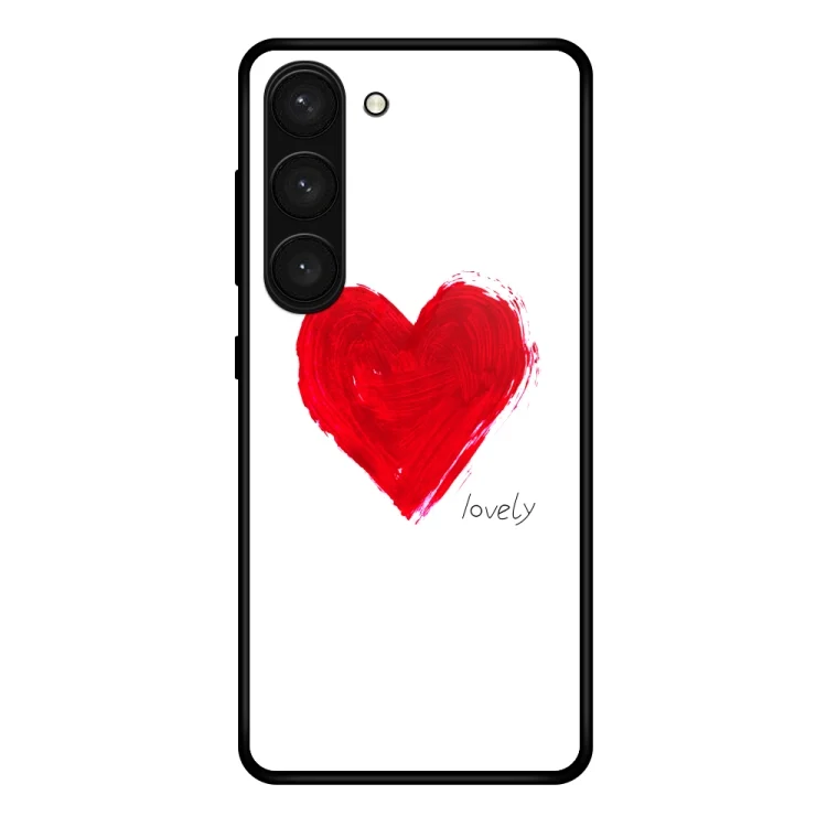 Colorful Painted Glass Phone Case, For Samsung Galaxy S23+ 5G