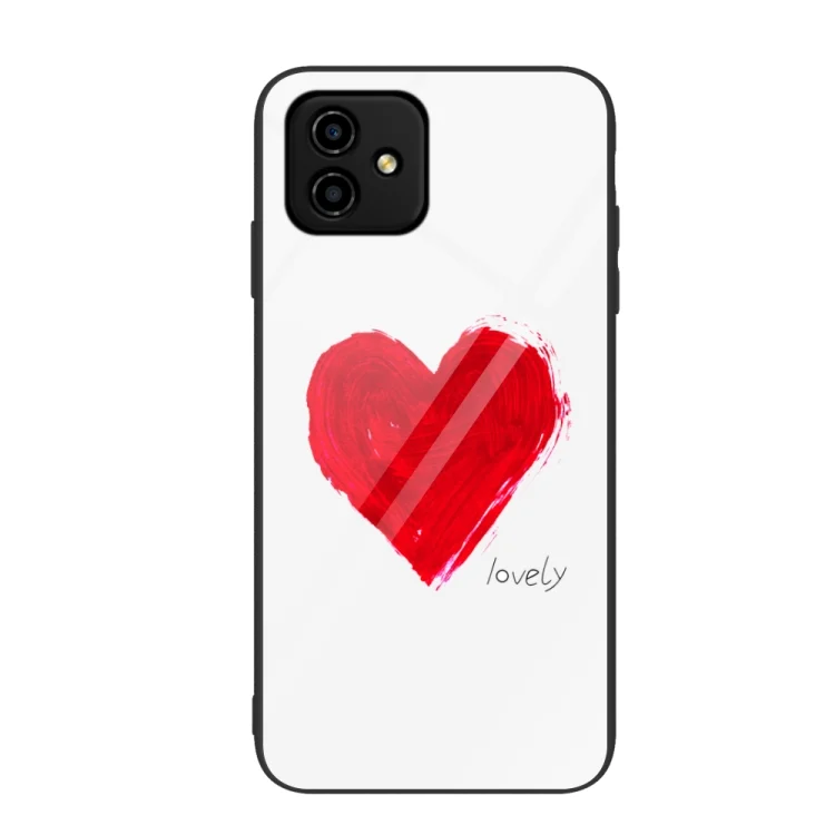 Colorful Painted Glass Phone Case, For Honor Play 40 Plus
