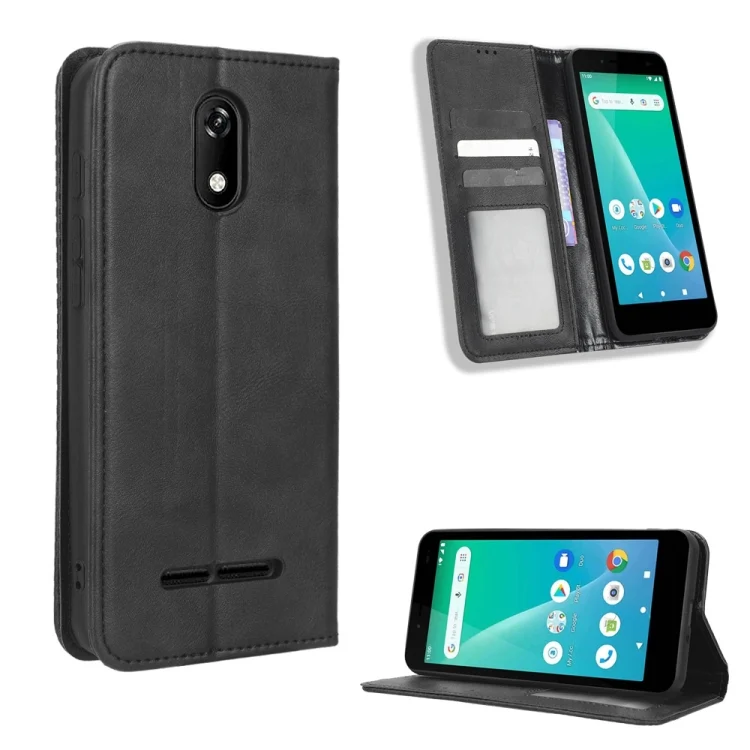 Magnetic Buckle Retro Texture Leather Phone Case, For Unimax UMX U696CL, For vivo S16 Pro / S16, For vivo Y02 4G, For Wiko Voix U616A, For Infinix Hot 20 Play