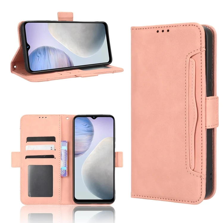 Skin Feel Calf Texture Card Slots Leather Phone Case, For vivo Y02 4G, For Wiko Voix U616A, For Infinix Hot 20 Play, For Google Pixel 7a