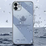 9D Plating Maple Leaf Silicone Phone Case with Strap, For Samsung Galaxy S23 5G, For Samsung Galaxy S23+ 5G, For Samsung Galaxy S23 Ultra 5G, For Samsung Galaxy S22 5G - Image 4