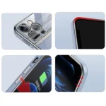 9D Plating Maple Leaf Silicone Phone Case with Strap, For Samsung Galaxy S23 5G, For Samsung Galaxy S23+ 5G, For Samsung Galaxy S23 Ultra 5G, For Samsung Galaxy S22 5G - Image 7