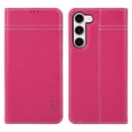 GEBEI Top-grain Horizontal Flip Leather Phone Case, For Samsung Galaxy S23 5G, For Samsung Galaxy S23+ 5G, For Samsung Galaxy S23 Ultra 5G