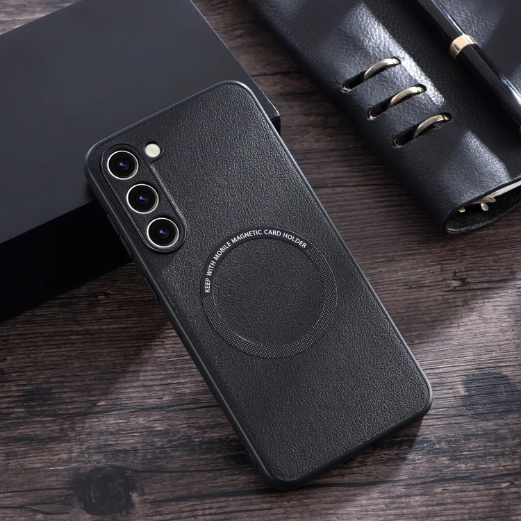 Cloth Texture PU MagSafe Magnetic Phone Case, For Samsung Galaxy S23 5G, For Samsung Galaxy S23+ 5G, For Samsung Galaxy S23 Ultra 5G, For Honor Magic5 Pro, For Xiaomi 13, For OnePlus 11...