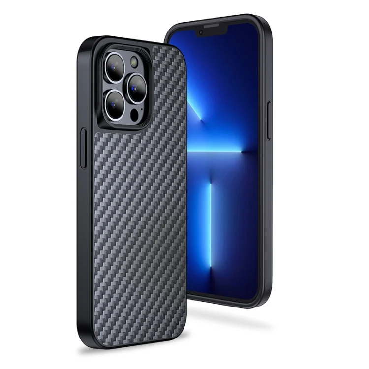 wlons Magsafe Carbon Fiber Kevlar TPU Phone Case, For iPhone 13 Pro, For iPhone 13 mini, For iPhone 13 Pro Max, For iPhone 13, For Samsung Galaxy S23 5G, For Samsung Galaxy S23+ 5G...