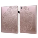 Peacock Embossed Pattern Leather Tablet Case, For Samsung Galaxy Tab A9, For Samsung Galaxy Tab S6 T860