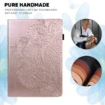 Peacock Embossed Pattern Leather Tablet Case, For Samsung Galaxy Tab S10 FE+, For Samsung Galaxy Tab S10+ / S9+, For Samsung Galaxy Tab S9 / S9 FE, For Samsung Galaxy Tab A9+ - Image 4