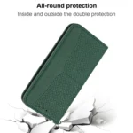 Woven Texture Stitching Magnetic Leather Phone Case, For Redmi Note 12 5G Global, For Redmi Note 12 Pro 5G Global, For Redmi Note 12 Pro+ Global - Image 7