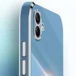 XINLI Straight Edge 6D Electroplate TPU Phone Case with Ring Holder, For Samsung Galaxy A04e 4G - Image 3