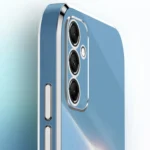 XINLI Straight Edge 6D Electroplate TPU Phone Case with Ring Holder, For Samsung Galaxy A15, For Samsung Galaxy A55 - Image 3