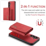 DG.MING M1 Series 3-Fold Multi Card Wallet + Magnetic Phone Case, For Samsung Galaxy S24+ 5G, For Samsung Galaxy S24 5G, For Samsung Galaxy S23 FE 5G, For Samsung Galaxy A34 5G - Image 3