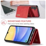 DG.MING M1 Series 3-Fold Multi Card Wallet + Magnetic Phone Case, For Samsung Galaxy A15 5G / A15 4G, For Samsung Galaxy A55 5G, For Samsung Galaxy A35 5G, For Samsung Galaxy S24 Ultra 5G - Image 3