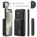 DG.MING M2 Series 3-Fold Multi Card Bag + Magnetic Phone Case, For Samsung Galaxy S24+ 5G, For Samsung Galaxy S24 5G, For Samsung Galaxy S23 FE 5G, For Samsung Galaxy A34 5G - Image 5