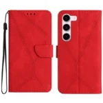 Stitching Embossed Leather Phone Case, For Samsung Galaxy S23 5G, For Samsung Galaxy S23 Ultra 5G, For Samsung Galaxy S22 5G