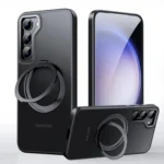 360 Rotating MagSafe Magnetic Skin Feel Phone Case, For Samsung Galaxy S23 5G, For Samsung Galaxy S23 Ultra 5G