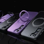 360 Rotating MagSafe Magnetic Skin Feel Phone Case, For Samsung Galaxy S23 5G, For Samsung Galaxy S23 Ultra 5G - Image 2
