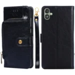Zipper Bag Leather Phone Case, For Samsung Galaxy F14 5G