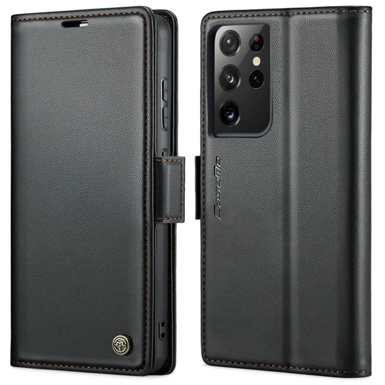 CaseMe 023 Butterfly Buckle Litchi Texture RFID Anti-theft Leather Phone Case, For Samsung Galaxy S21 Ultra 5G, For Samsung Galaxy Note20 Ultra, For Samsung Galaxy S20 Ultra