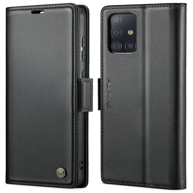 CaseMe 023 Butterfly Buckle Litchi Texture RFID Anti-theft Leather Phone Case, For Samsung Galaxy A51 4G/M40s, For Samsung Galaxy A70/A70s, For Samsung Galaxy A20/A30/M10s