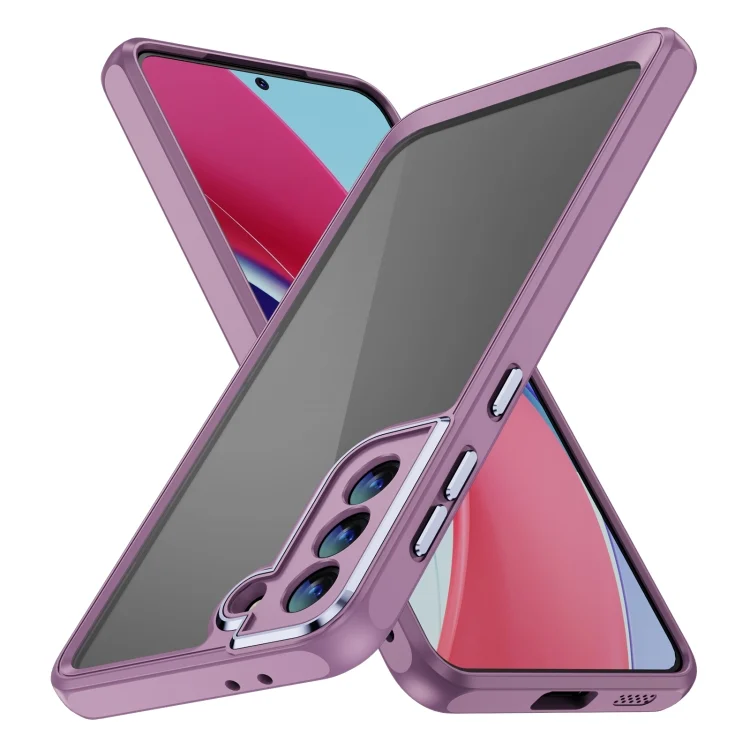PC + TPU Phone Case with Lens Film, For Samsung Galaxy S21+ 5G, For Samsung Galaxy S21 Ultra 5G