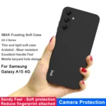IMAK UC-3 Series Shockproof Frosted TPU Phone Case, For Samsung Galaxy A15 4G, For Samsung Galaxy A55 5G, For Samsung Galaxy A14 4G/5G, For Samsung Galaxy A25 5G, For Samsung Galaxy A05s... - Image 2