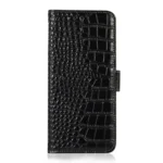 Crocodile Top Layer Cowhide Leather Phone Case, For iPhone 15 Pro, For iPhone 15 Plus, For iPhone 15 - Image 2