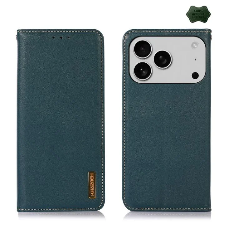 KHAZNEH Nappa Top Layer Cowhide Leather Phone Case, For iPhone 17 Pro Max, For iPhone 17 Pro, For iPhone 17, For iPhone 17 Air, For iPhone 16e