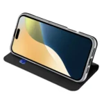DUX DUCIS Skin Pro Series Flip Leather Phone Case, For iPhone 16 Plus, For iPhone 16, For iPhone 15 Pro Max, For iPhone 15 Pro - Image 4