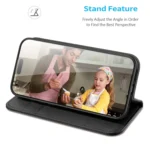 DUX DUCIS Hivo Series Cowhide + PU + TPU Flip Phone Case, For iPhone 16, For iPhone 15 Pro Max, For iPhone 15 Pro, For iPhone 15 - Image 7