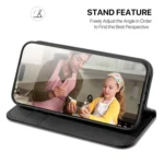 DUX DUCIS Hivo Series Cowhide + PU + TPU Flip Phone Case, For iPhone 17 Pro Max, For iPhone 17 Pro, For iPhone 17, For iPhone 17 Air, iPhone 16e, For iPhone 16 Pro Max, For iPhone 16 Pro - Image 7