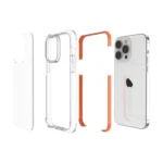 Four-corner Shockproof TPU Hybrid Acrylic Phone Case, For iPhone 15 Pro Max, For iPhone 15 Pro - Image 5