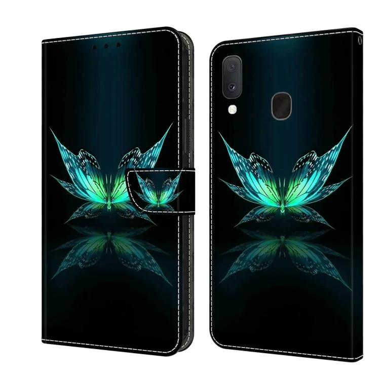 Crystal 3D Shockproof Protective Leather Phone Case, For Samsung Galaxy S10e