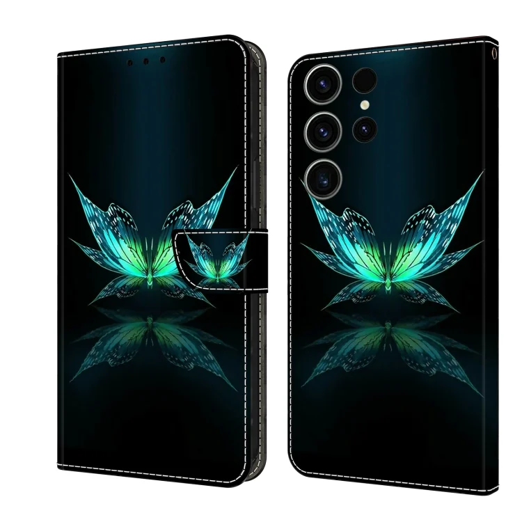 Crystal 3D Shockproof Protective Leather Phone Case, For Samsung Galaxy S23 FE 5G