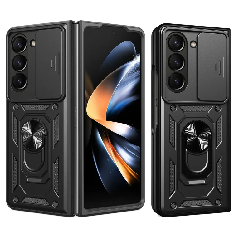 Sliding Camera Cover Design TPU+PC Phone Case, For Samsung Galaxy Z Fold5